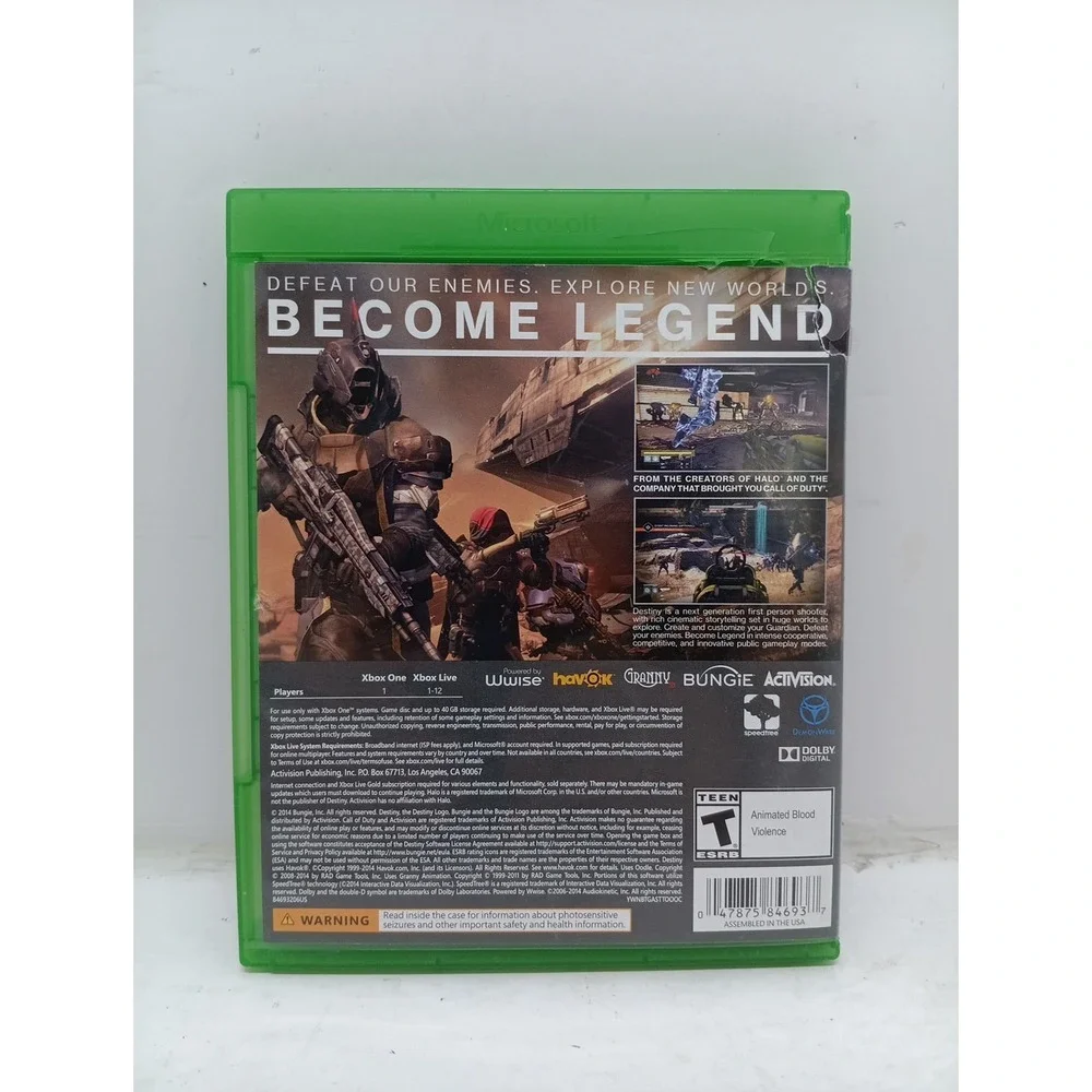 Destiny - Microsoft Xbox One